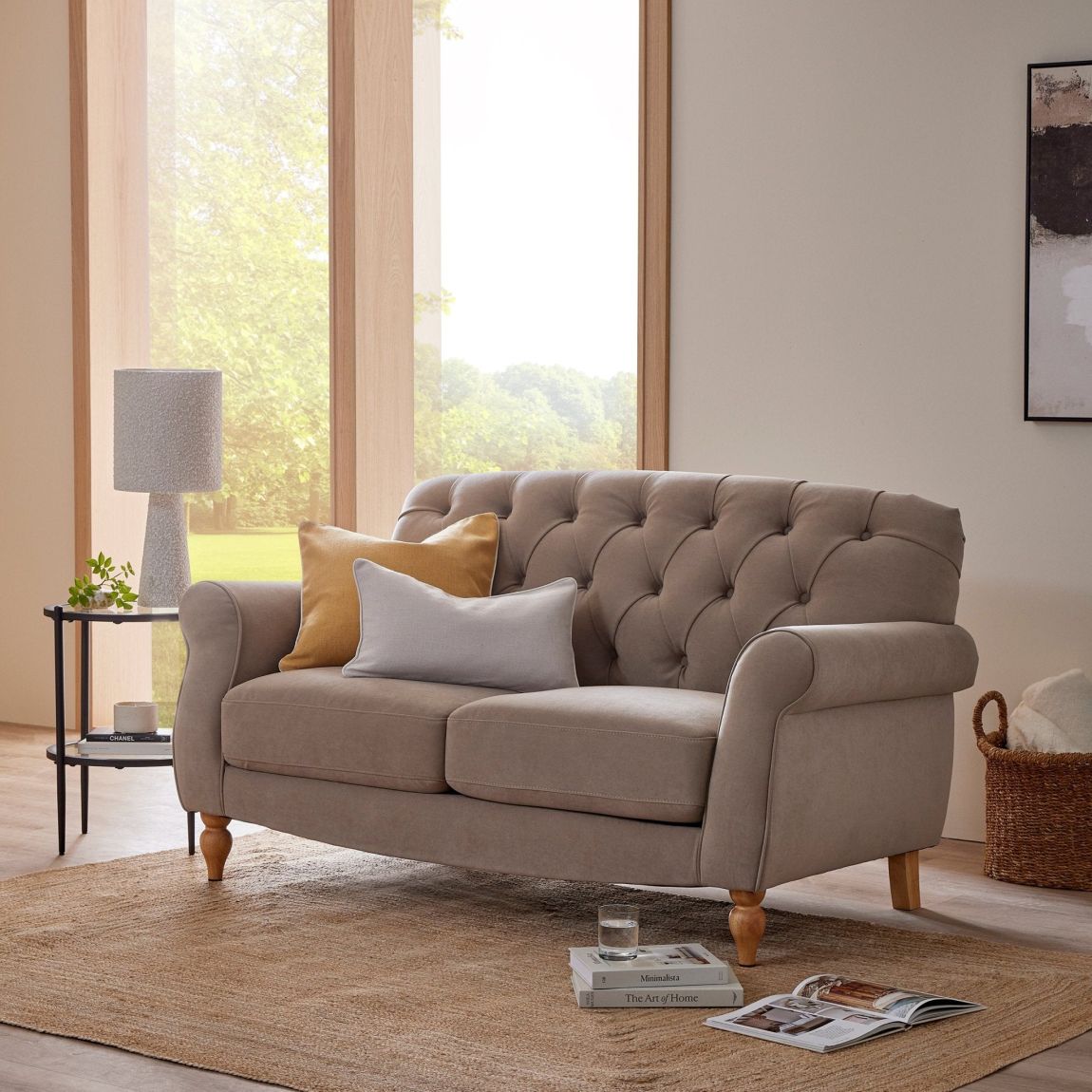 Hebden 2 Seater Sofa - Sand main product photo