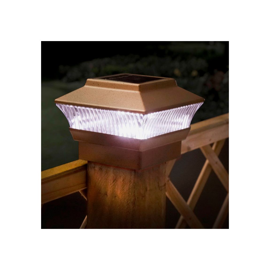 Pack of 2 Solar Post Lights main product photo