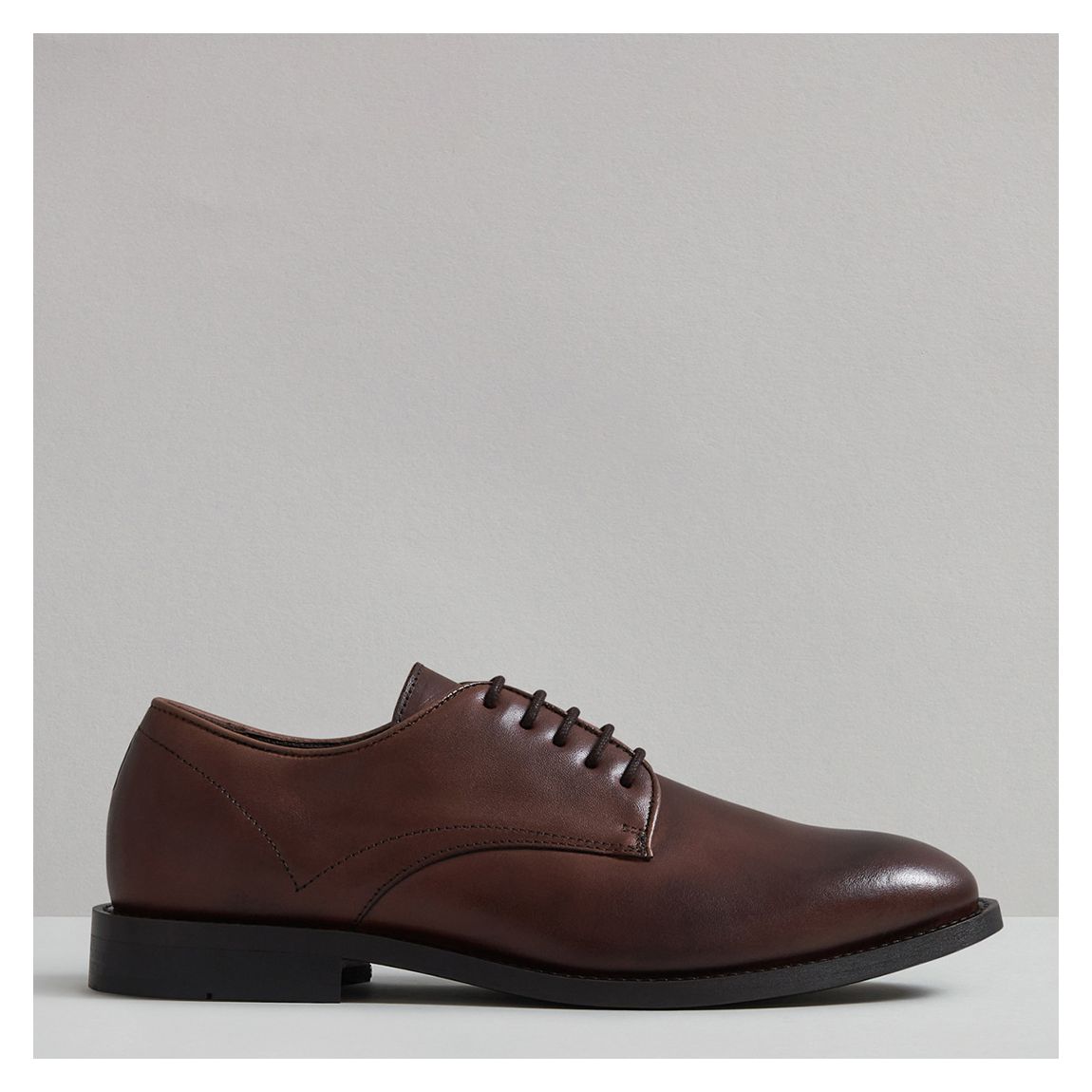 Men's Brown Remington Leather Derby Shoe main product photo
