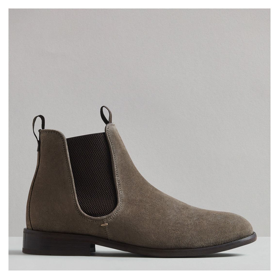 Men's Stone Langley Suede Chelsea Boots main product photo