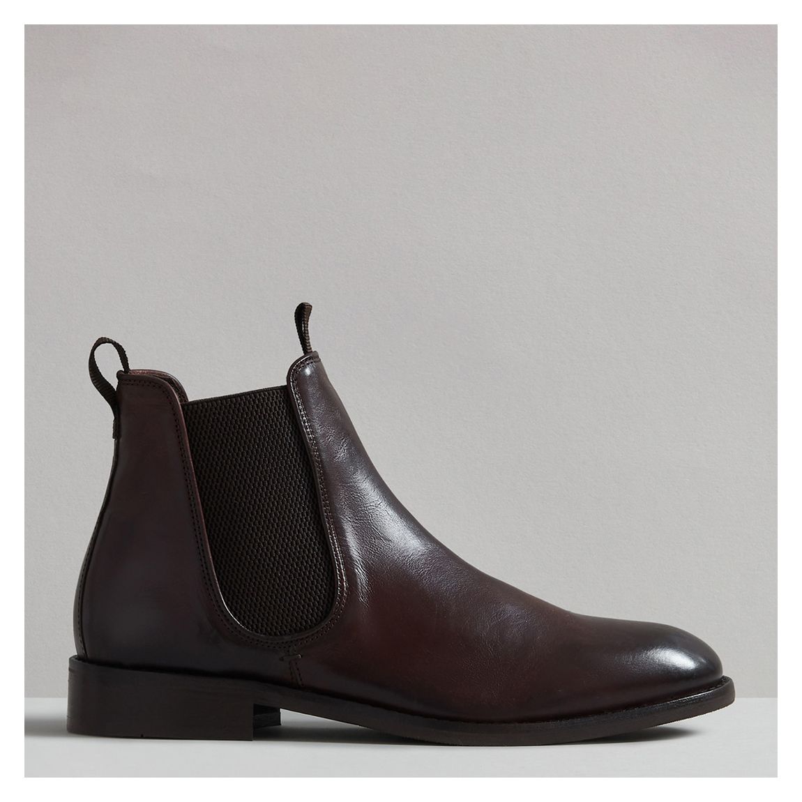 Men's Brown Wright Veg Leather Chelsea Boots main product photo