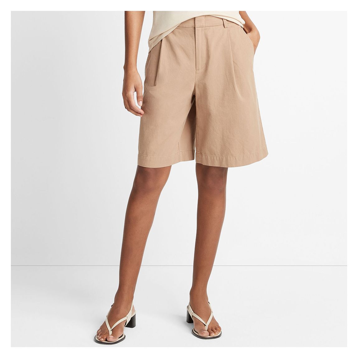 Tan Wide Leg Short main product photo