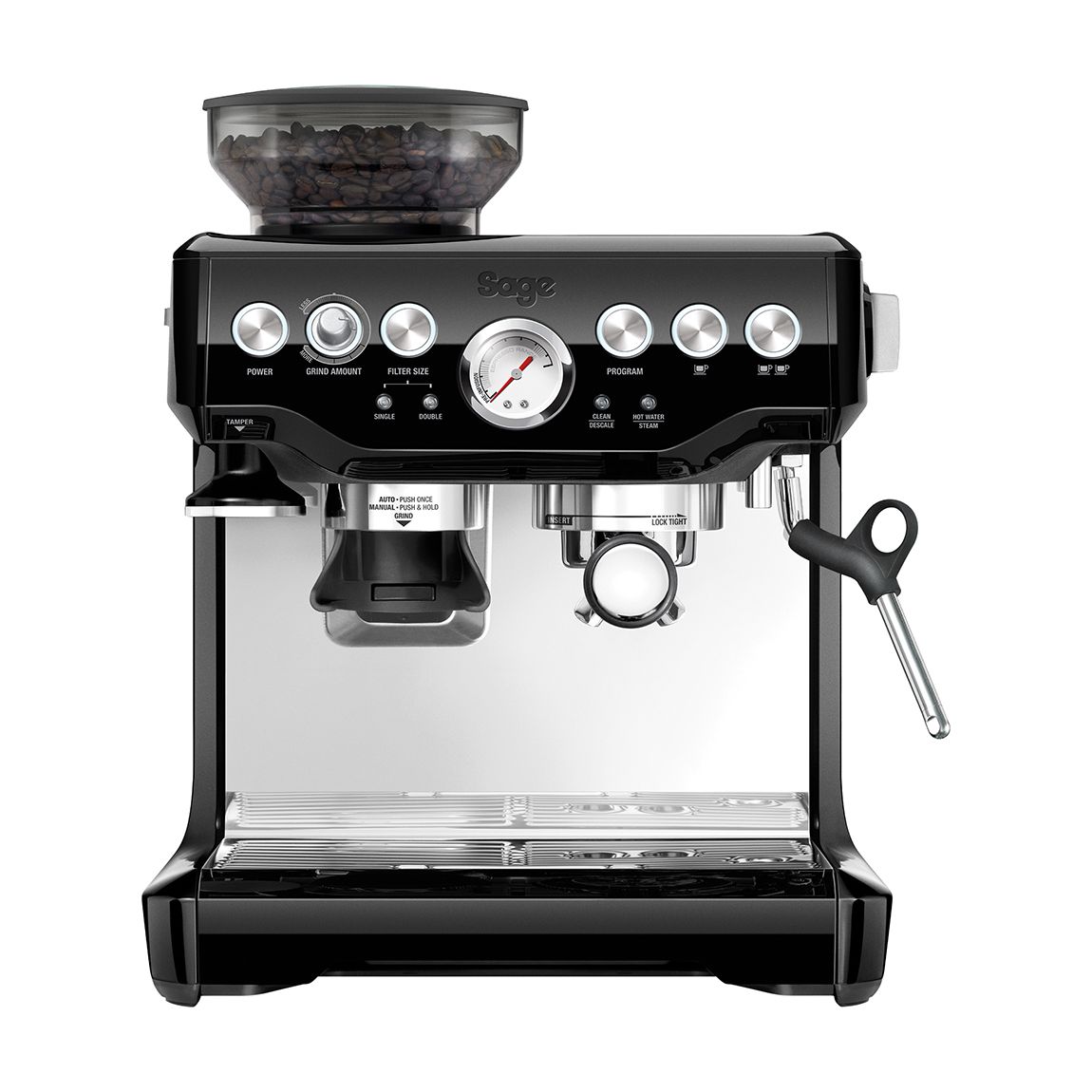 Save £180 the Barista Express Black Sesame main product photo