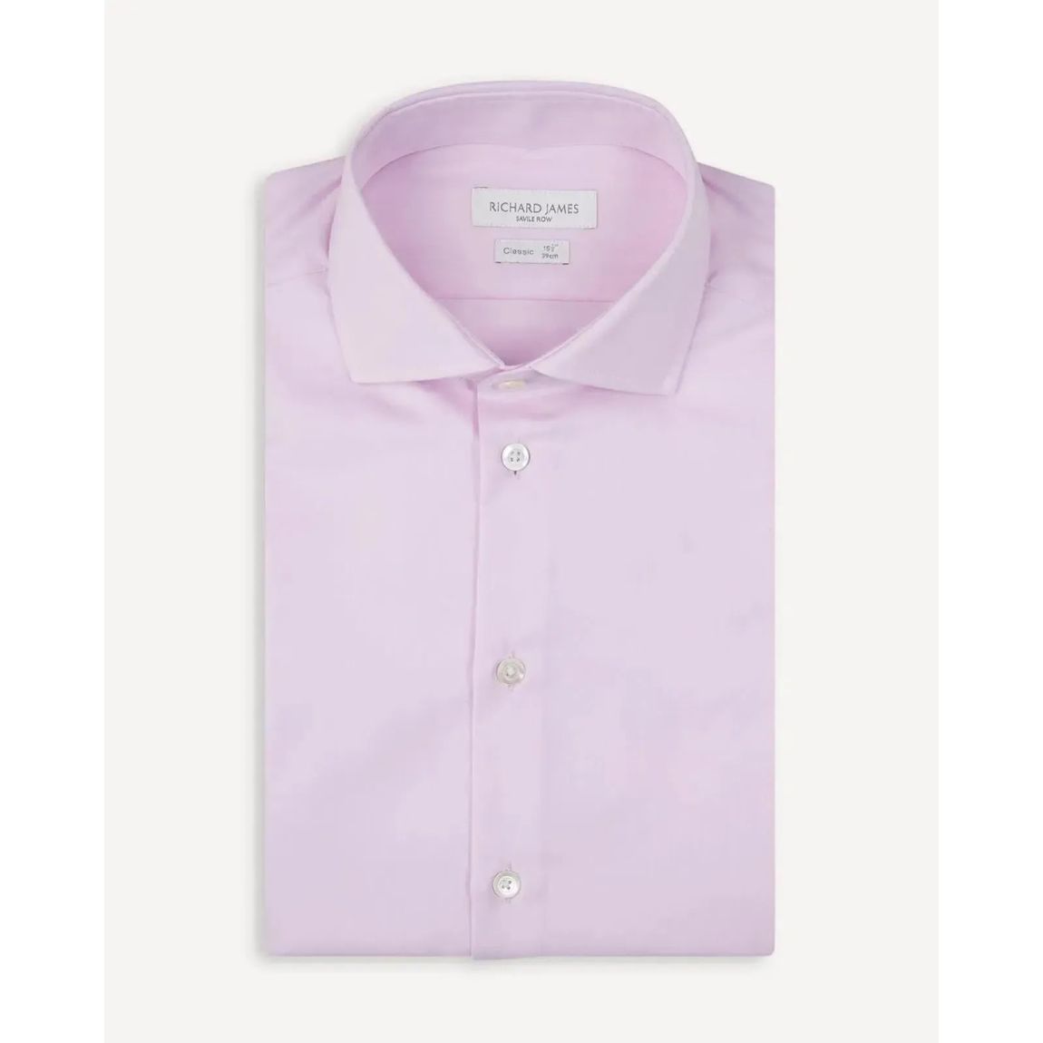 Richard James Tailored Fit Pink Twill Shirt - Stylish & Modern Design main product photo