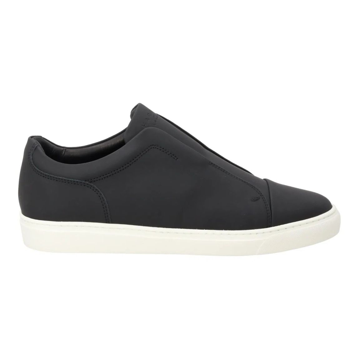 HARRY'S OF LONDON Arianne Low Top Trainers in Black and Alabaster main product photo