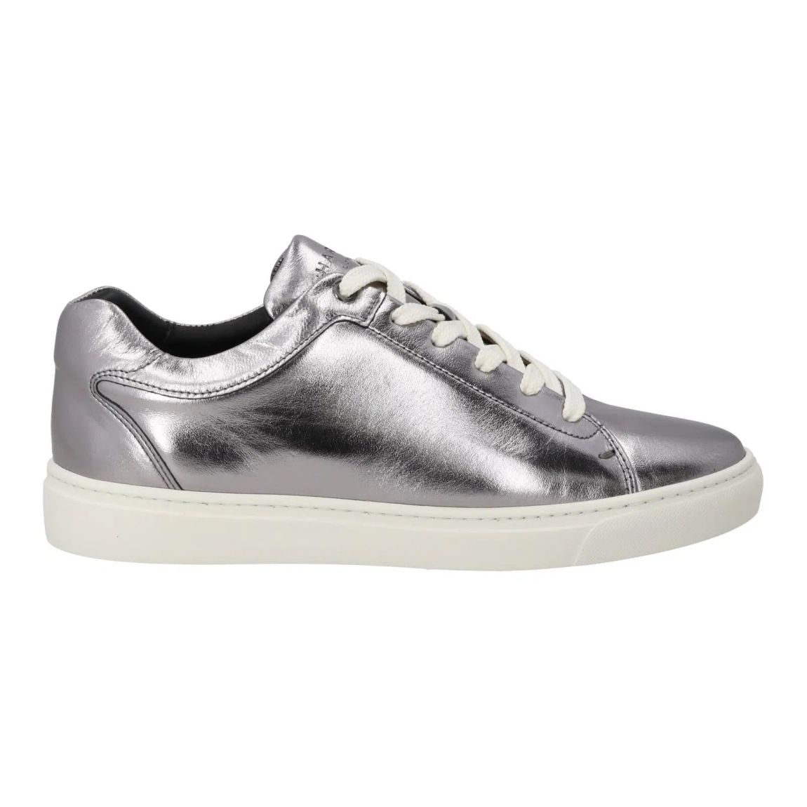 HARRY'S OF LONDON Women's Grace Low Top Trainers in Silver/Alabaster main product photo