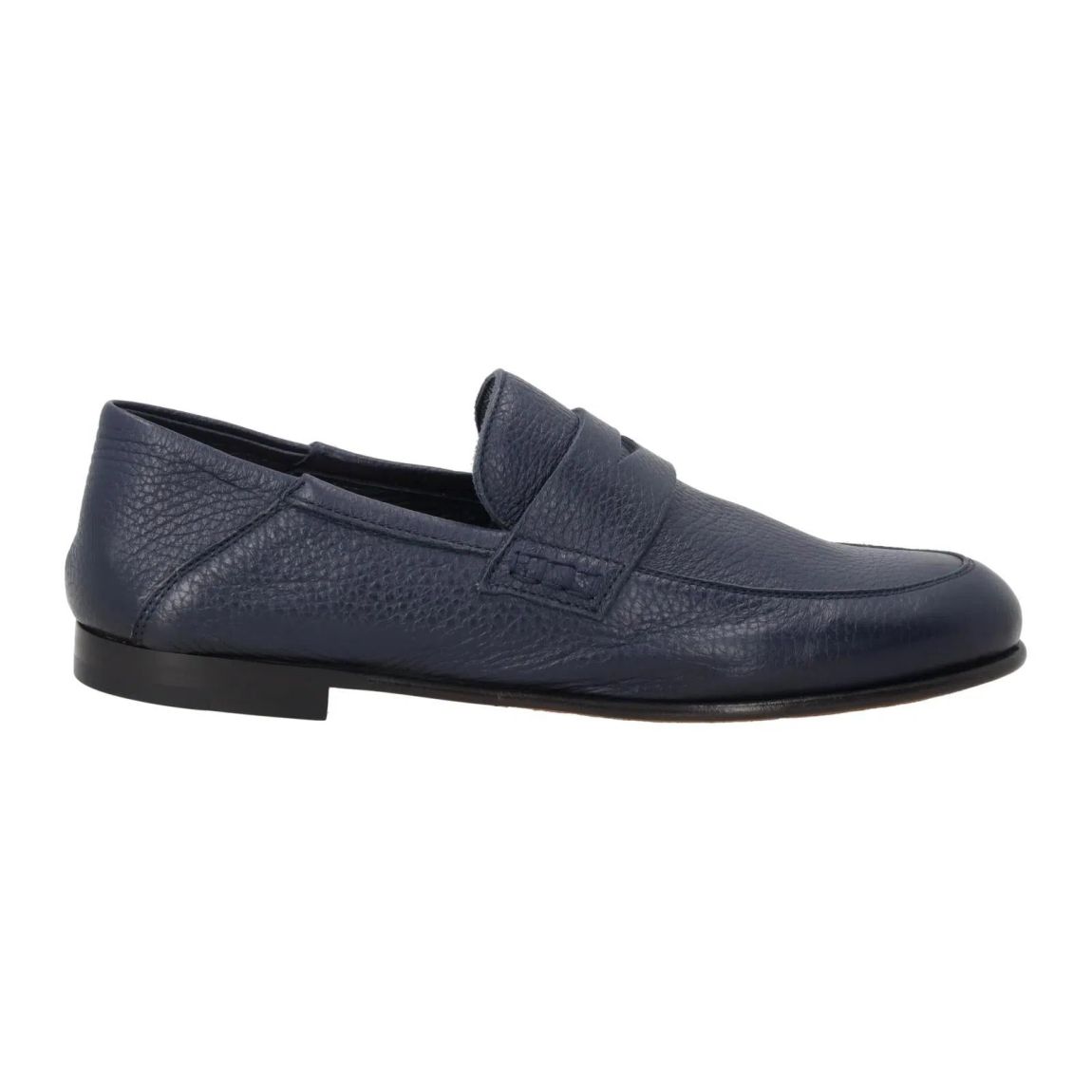HARRY'S OF LONDON Women's Edward Moccasin Shoes in Navy and Black main product photo
