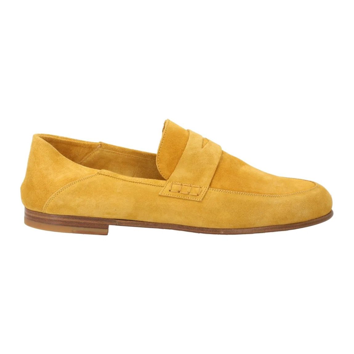 HARRY'S OF LONDON Women's Lady Edward Moccasin Shoes in Citrine Yellow main product photo