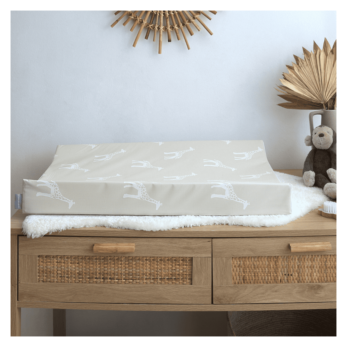 Anti-Roll Changing Mat - Milou the Giraffe main product photo