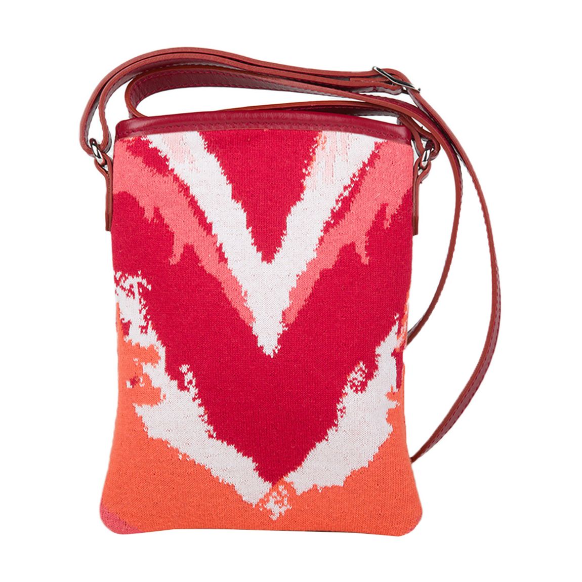 Pink Zig Zag Mini Crossbody Bag main product photo