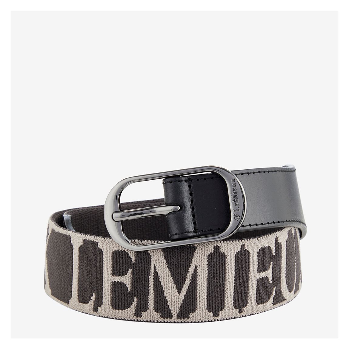 Charcoal Eddie Elasticated Belt main product photo