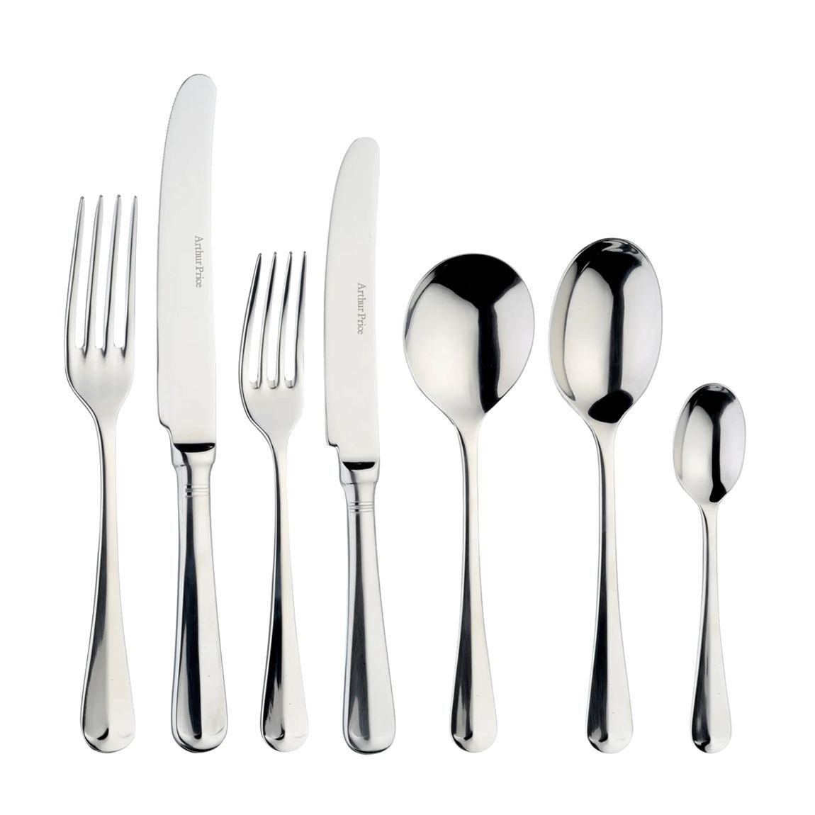 42 Piece Rattail Cutlery Set main product photo