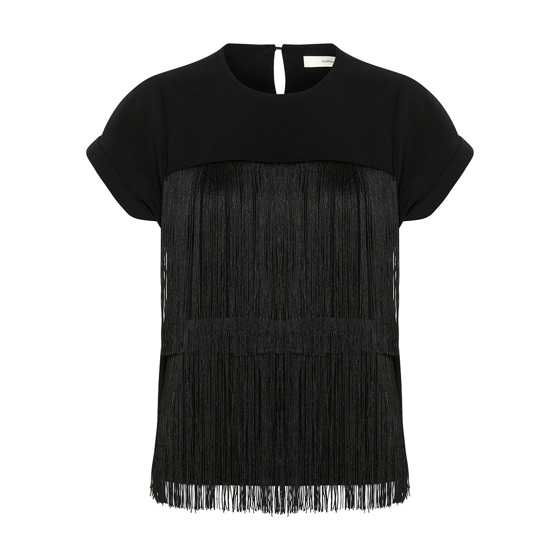 Black Cameron Tassel Top main product photo