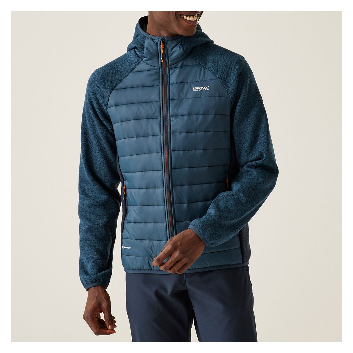 Navy Newhill Hybrid Jacket main product photo
