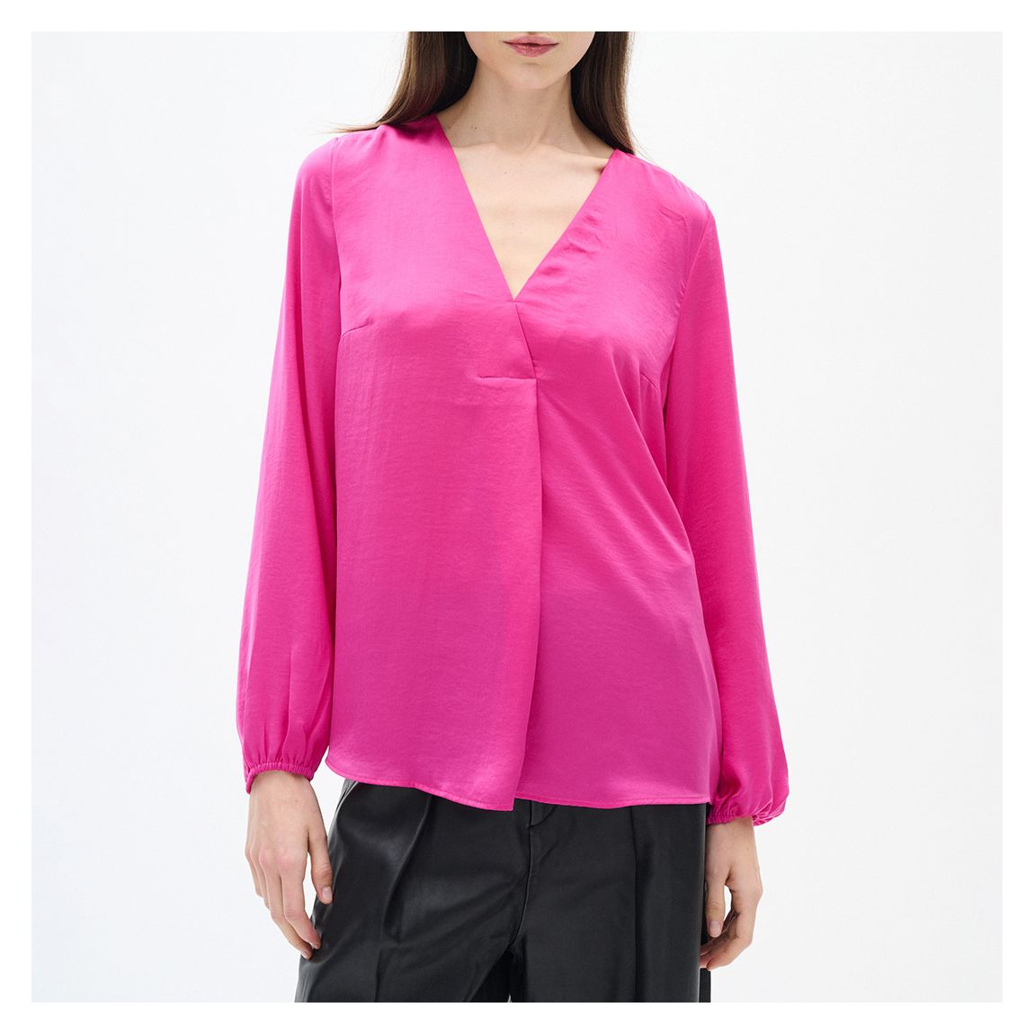 Fuschia Pink Rinda Blouse main product photo