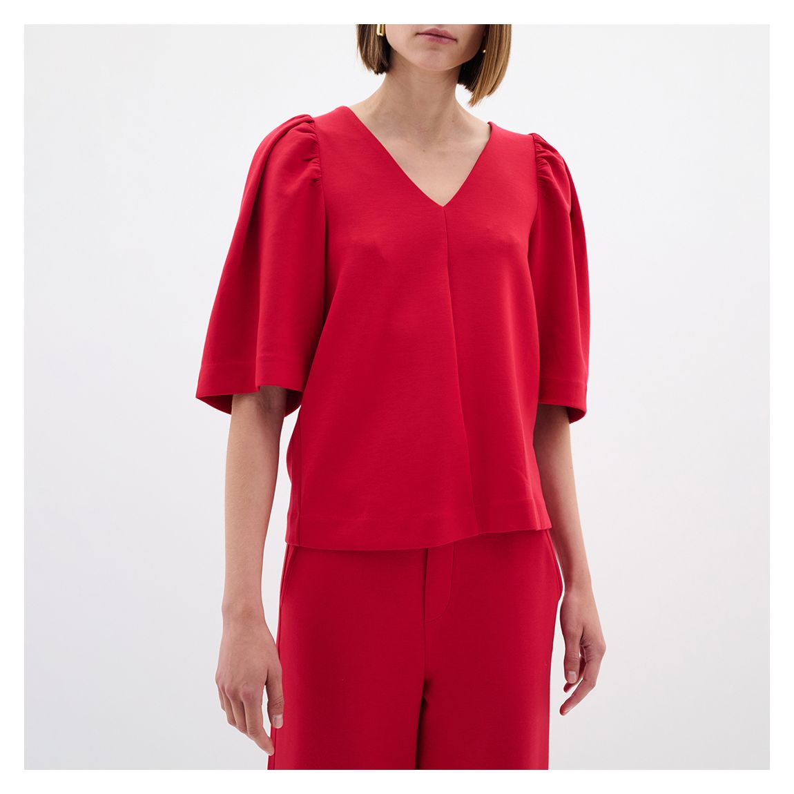 Scarlet Becent V-Neck Blouse main product photo
