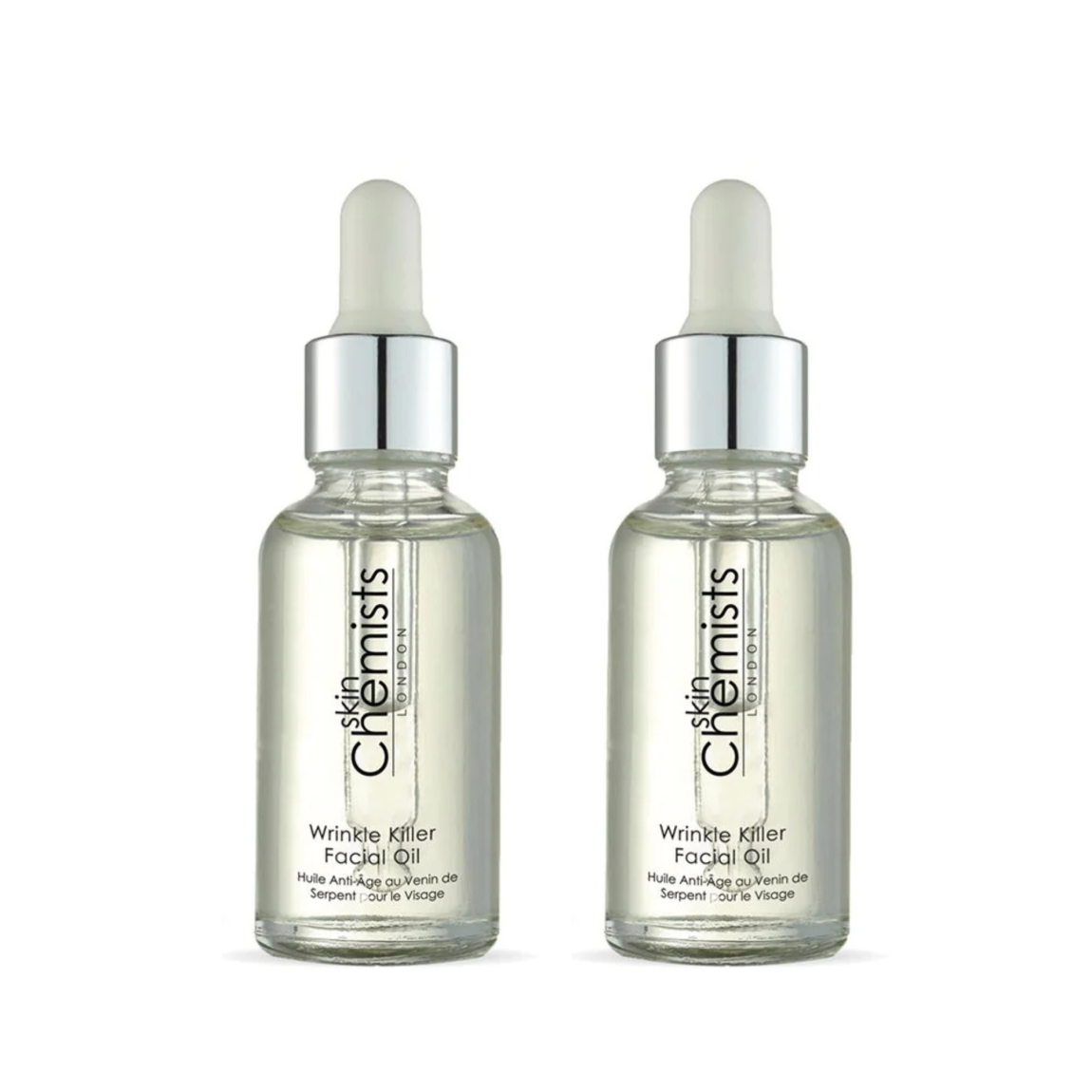 skinChemists Wrinkle Killer Facial Oil 30ml Twin Value Savings Pack main product photo