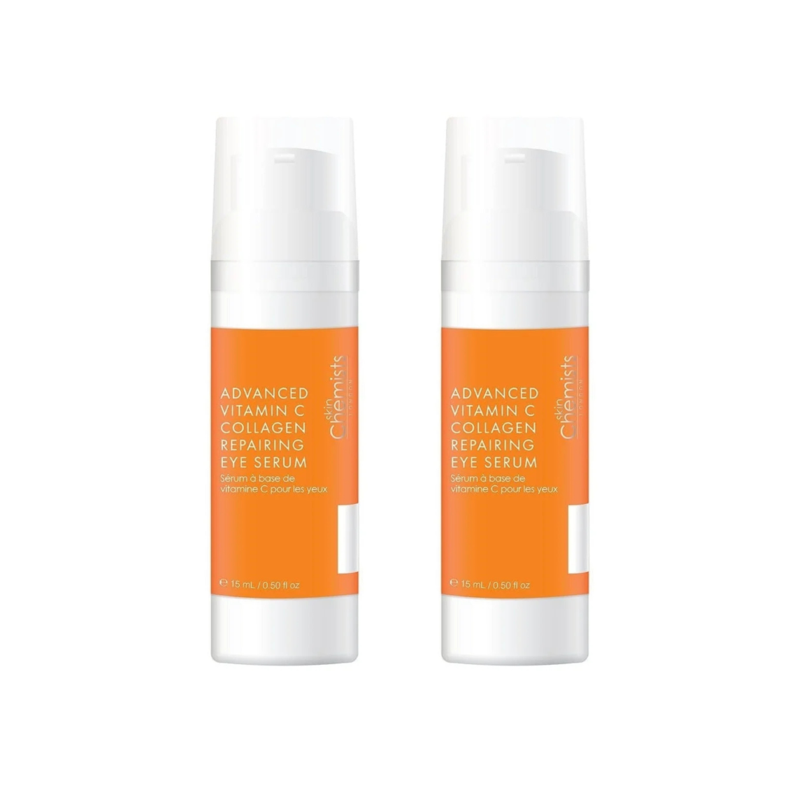 skinChemists Advanced Vitamin C Collagen Repairing Eye Serum 15ml Twin Value Savings Pack main product photo