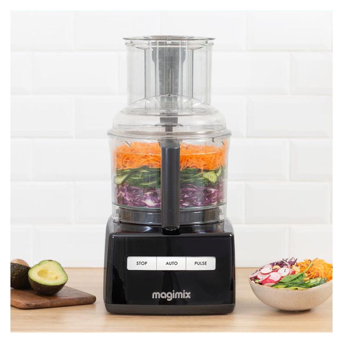 Black Food Processor 3200XL with Citrus Press main product photo