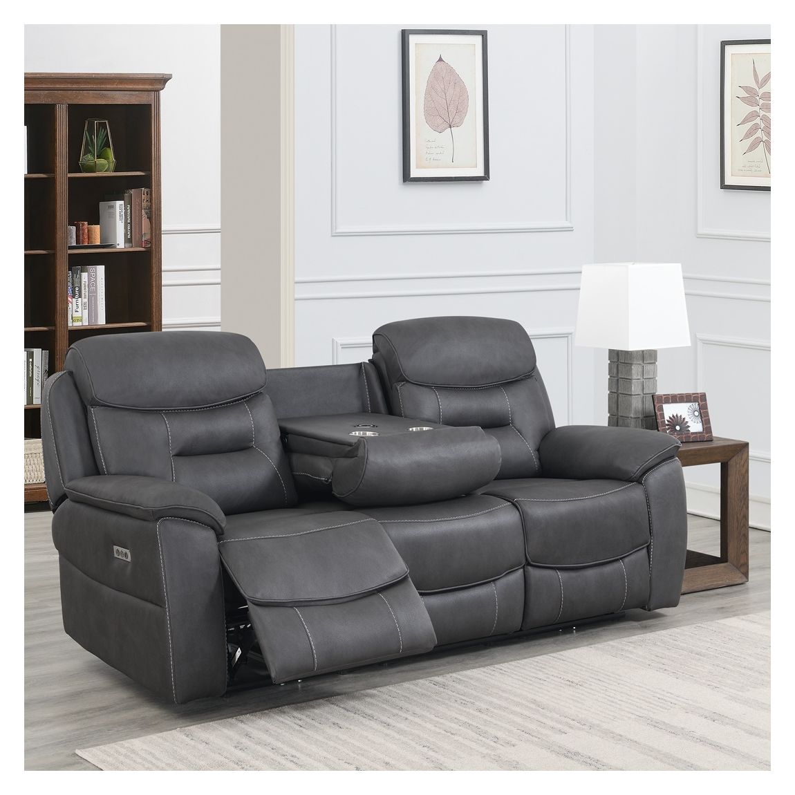Maine 3 Seater Power Recliner main product photo