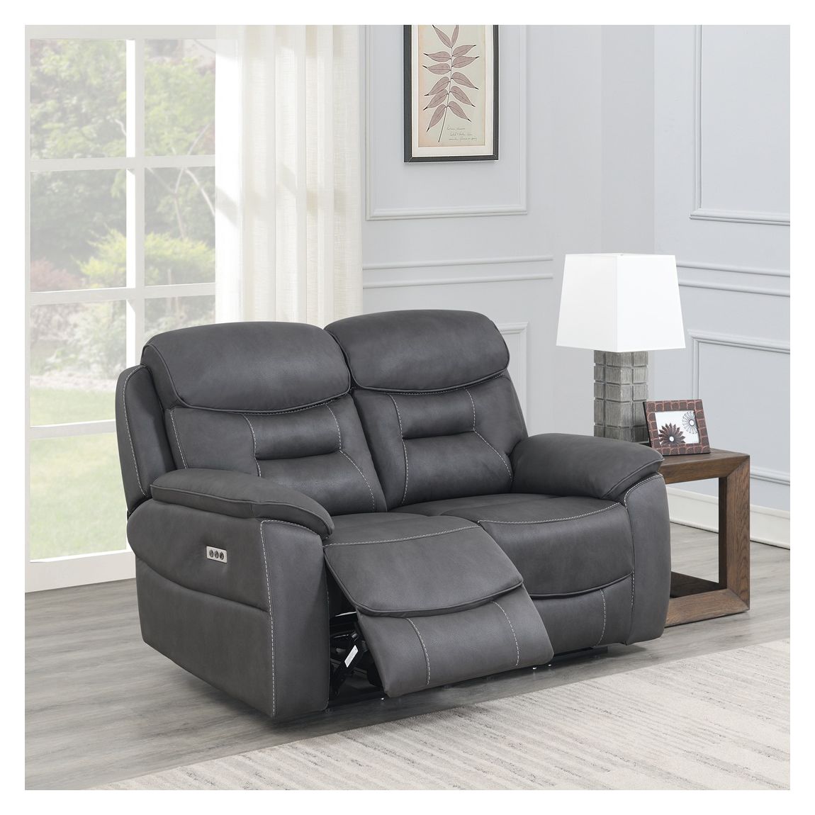Maine 2 Seater Power Recliner main product photo