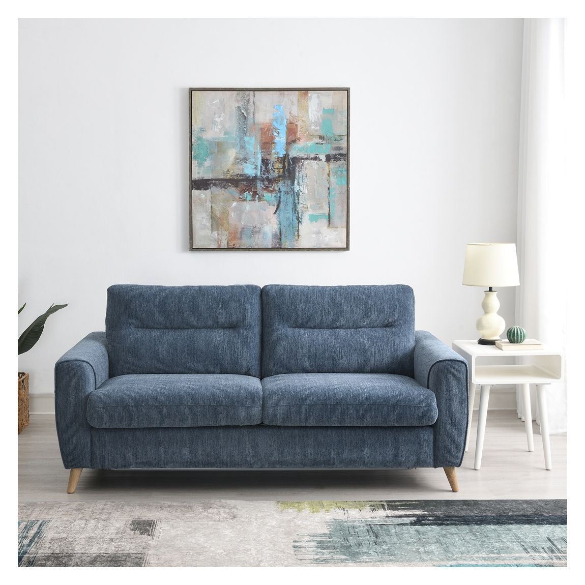 Kansas Sofabed Blue main product photo