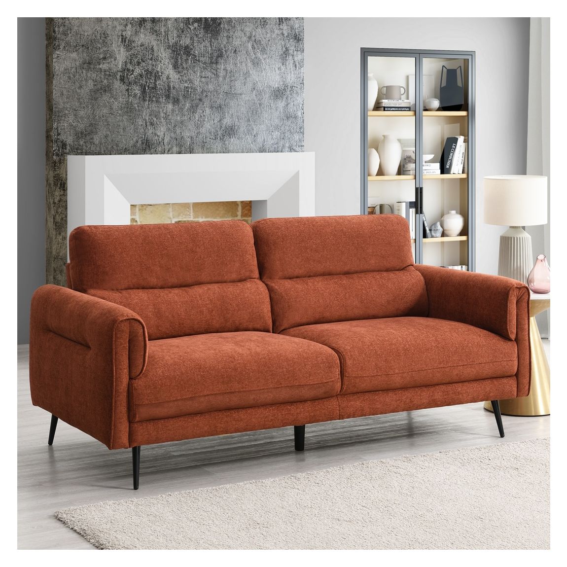 Idaho 3 Seater Rust main product photo