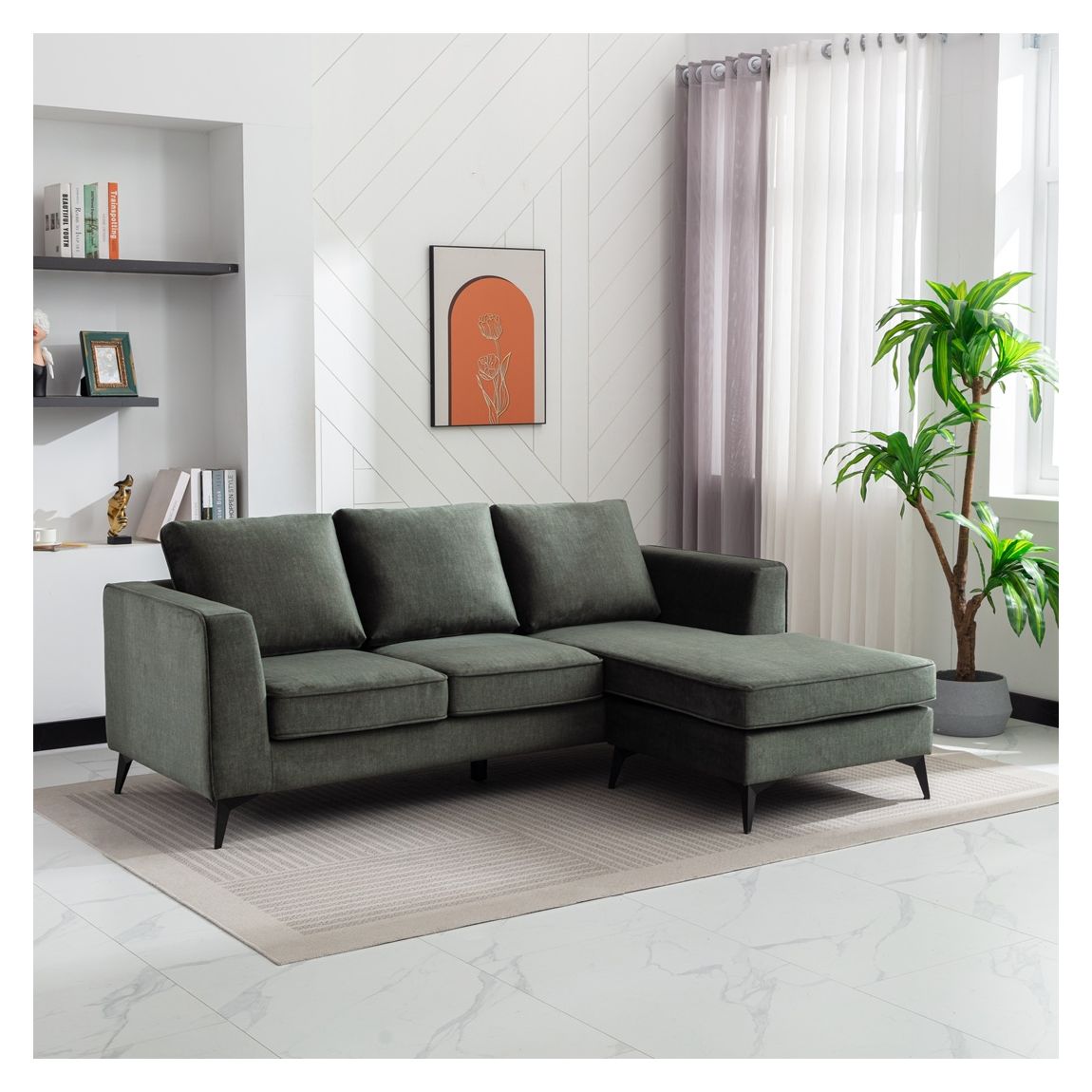 Alabama Chaise Moss main product photo