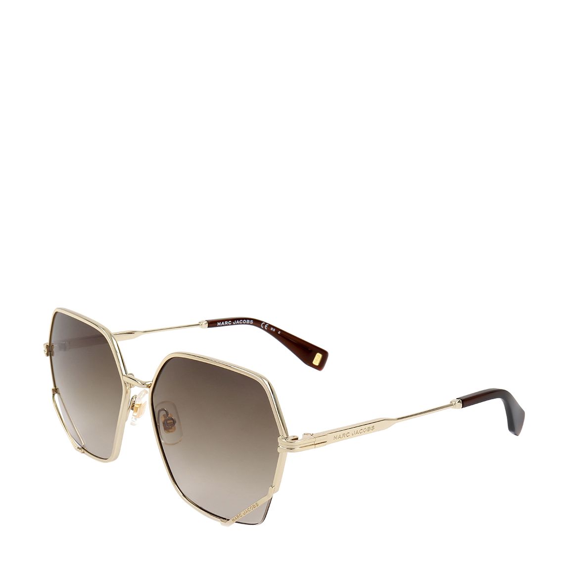 Gold Brown Marc Jacobs Sunglasses 60mm main product photo