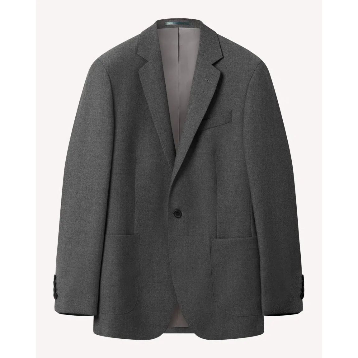 Kilgour SB1 Classic Grey Wool Jacket for Men main product photo