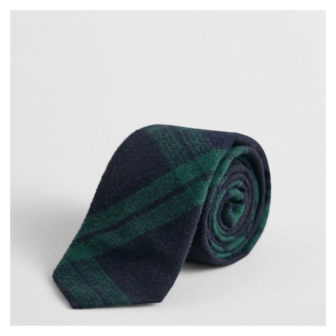 Green Check Wool Flannel Tie Gift Pack main product photo