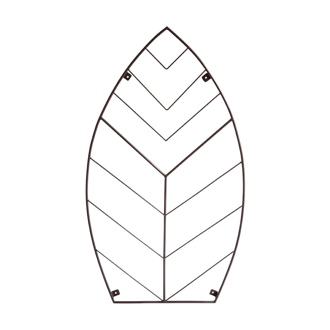 Leaf Trellis Bronze, H100cm W57cm main product photo