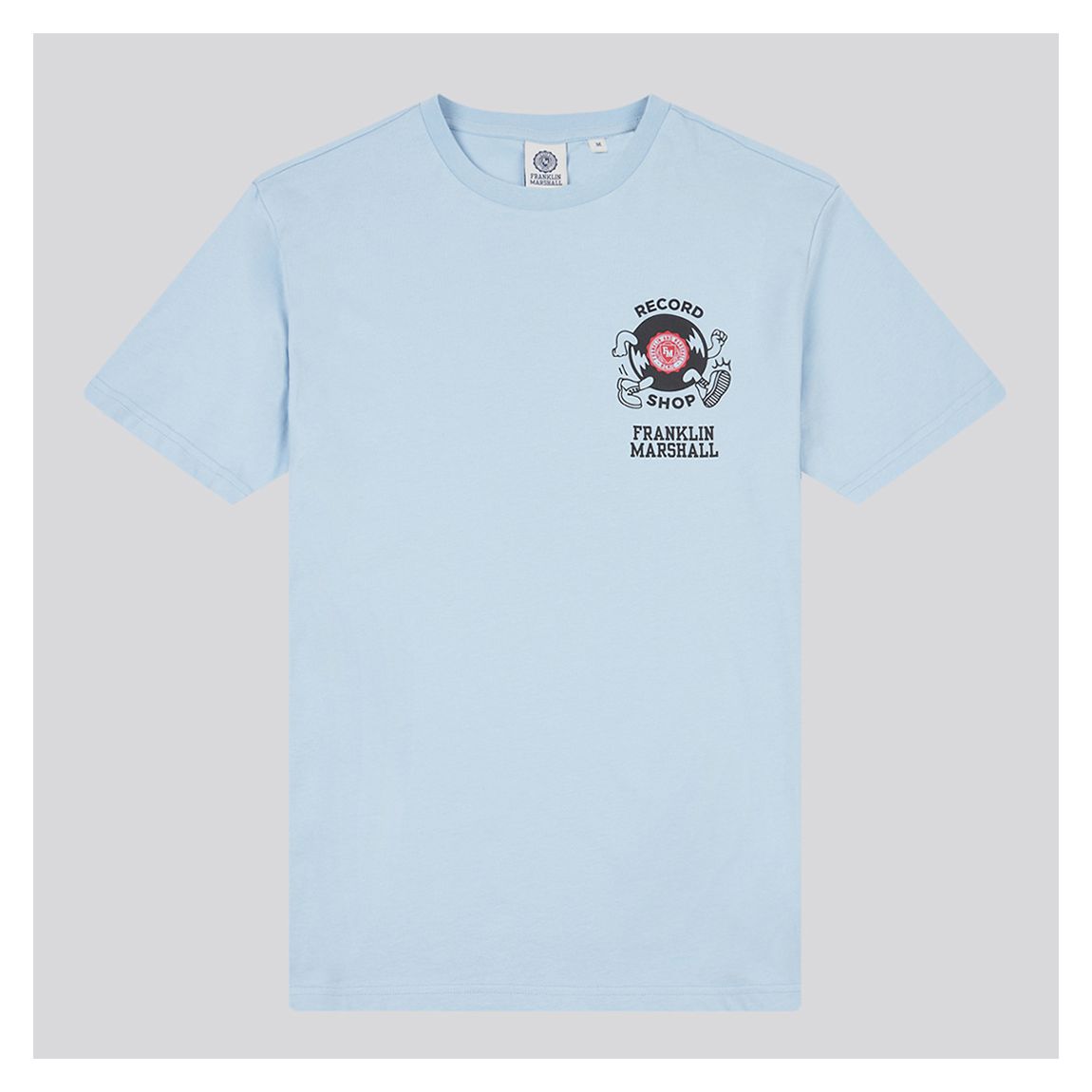 Light Blue Record Shop Tee main product photo