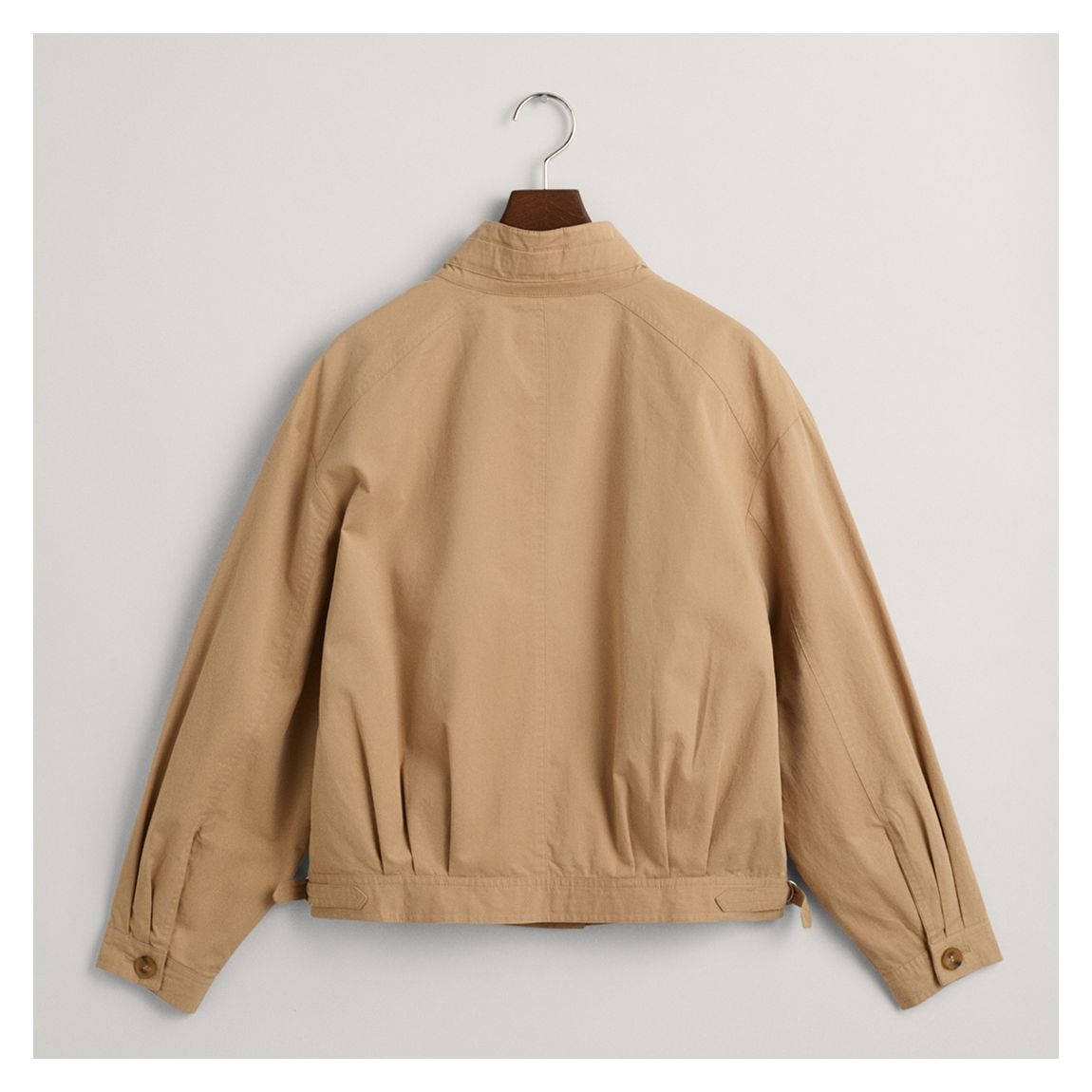 Camel Cropped Harrington Jacket main product photo