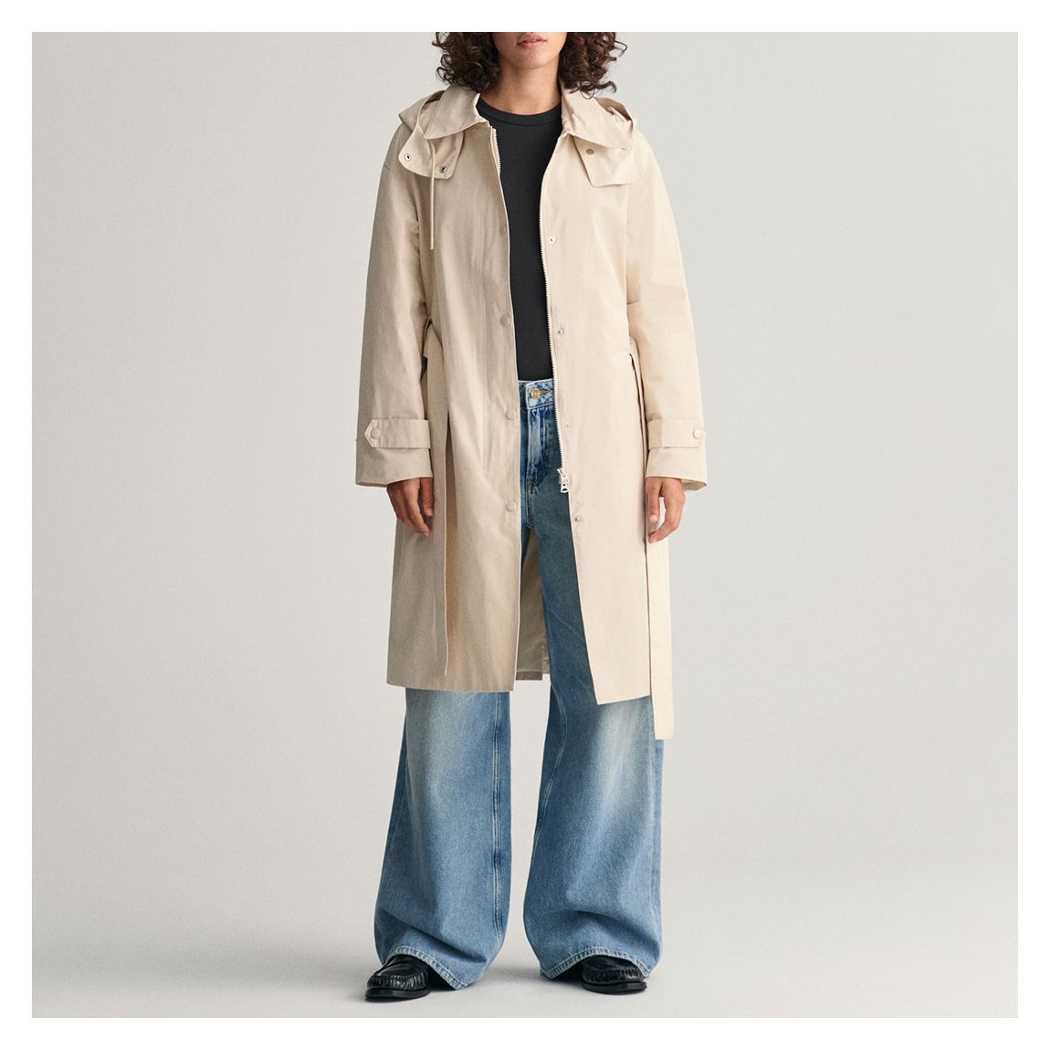 Ecru Wind Car Coat main product photo