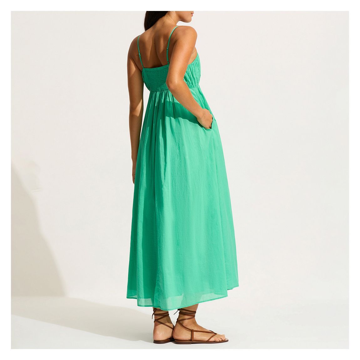 Piped Maxi Dress main product photo