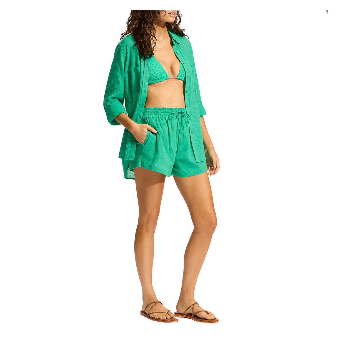 Beach Edit Crinkle Short main product photo