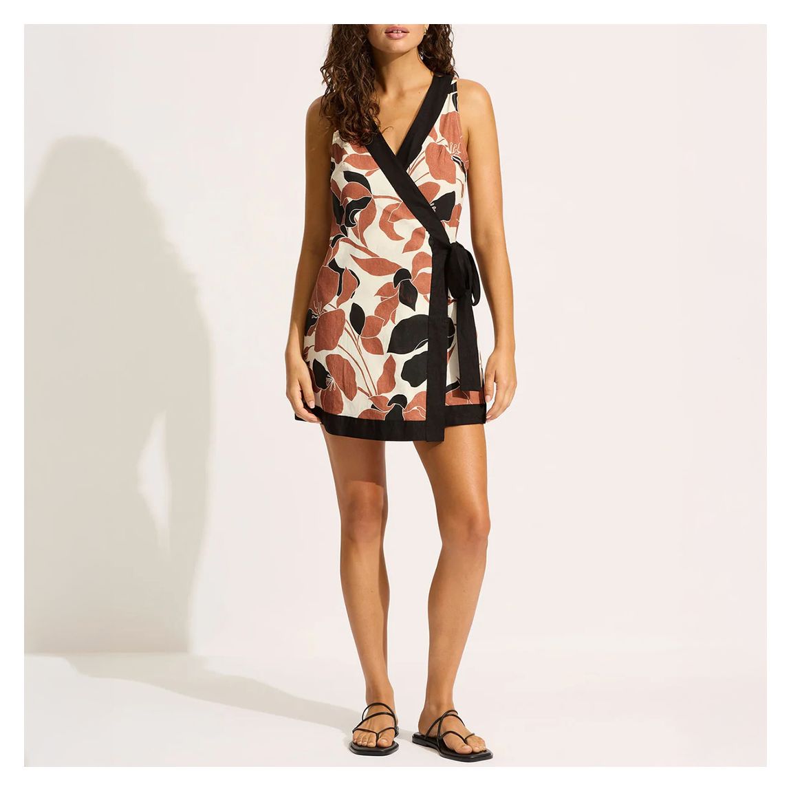 Secret Garden Mini Wrap Dress main product photo
