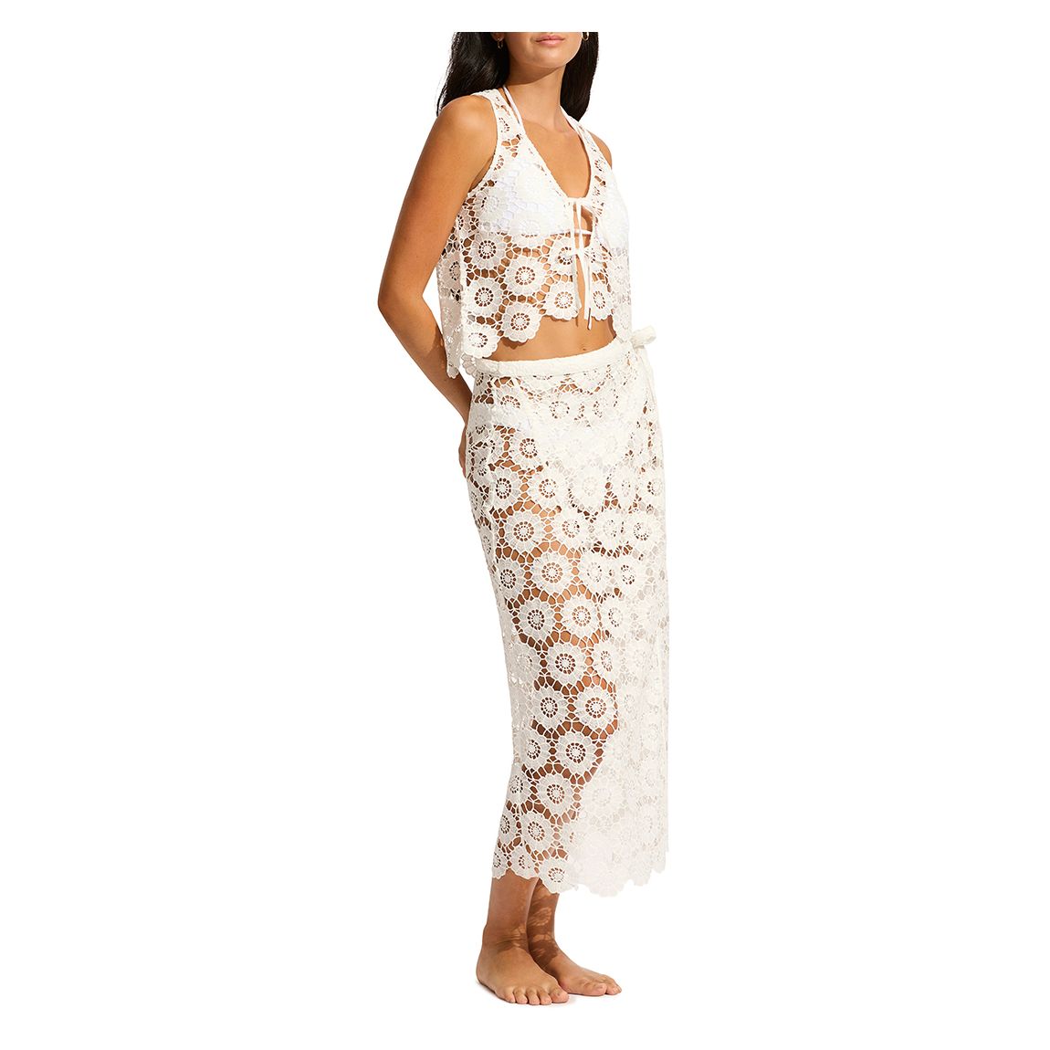 Secret Garden Maxi Wrap Skirt main product photo