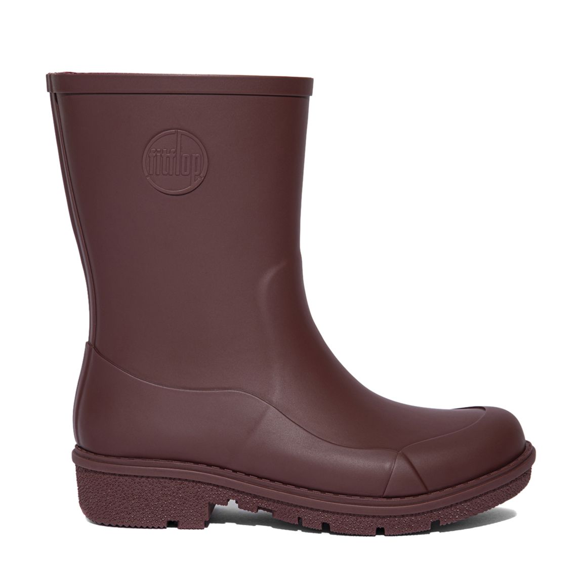 Maroon Wonderwelly Short Wellington Boots main product photo