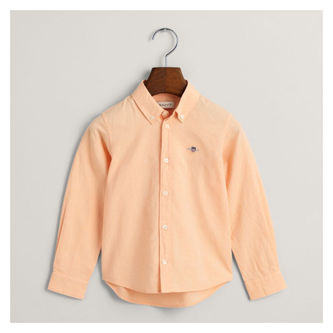 Orange Shield Oxford Button Down Shirt main product photo