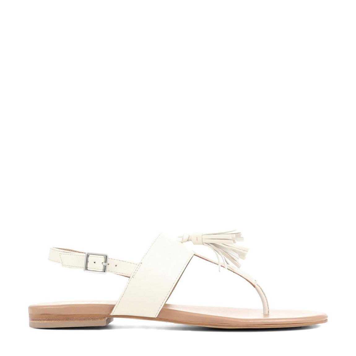 Women's Cream Lizabeth Thong Flat Sandals main product photo