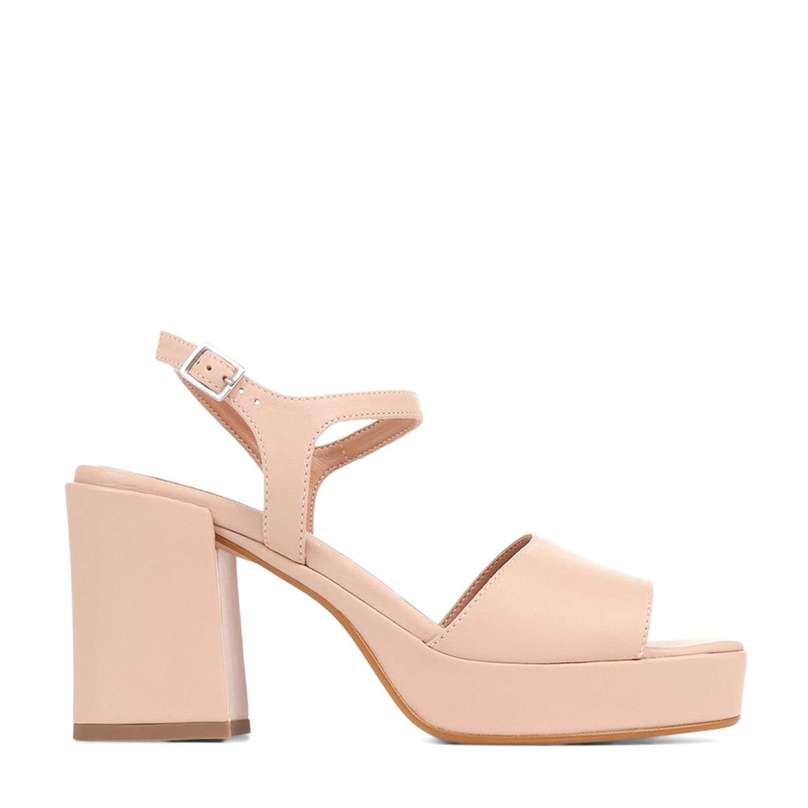 Women's Nude Giuseppa Platform Heeled Sandals main product photo