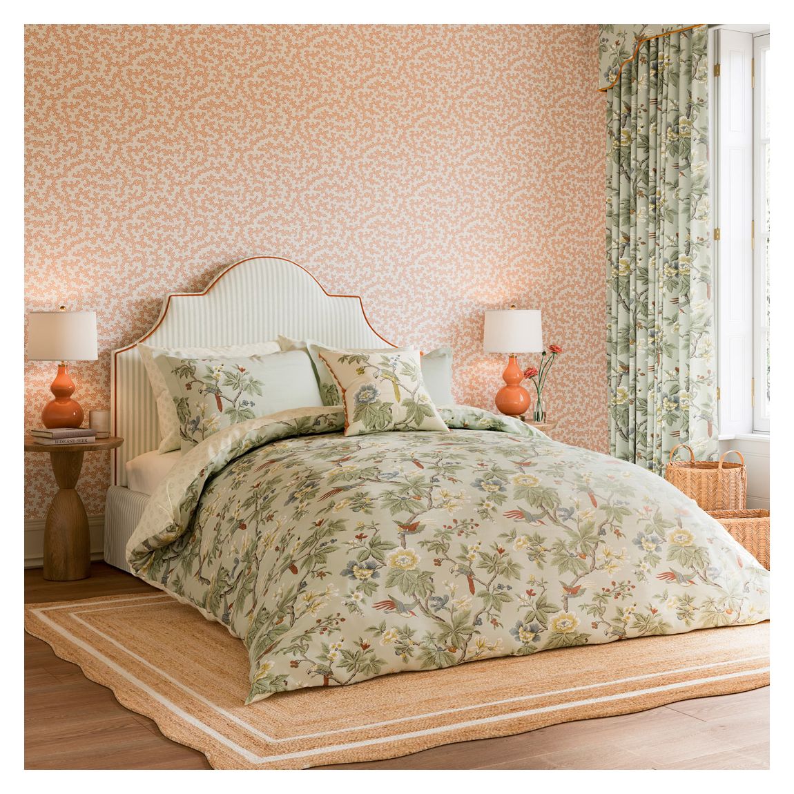 Lophura King Duvet Cover Set, English Grey main product photo