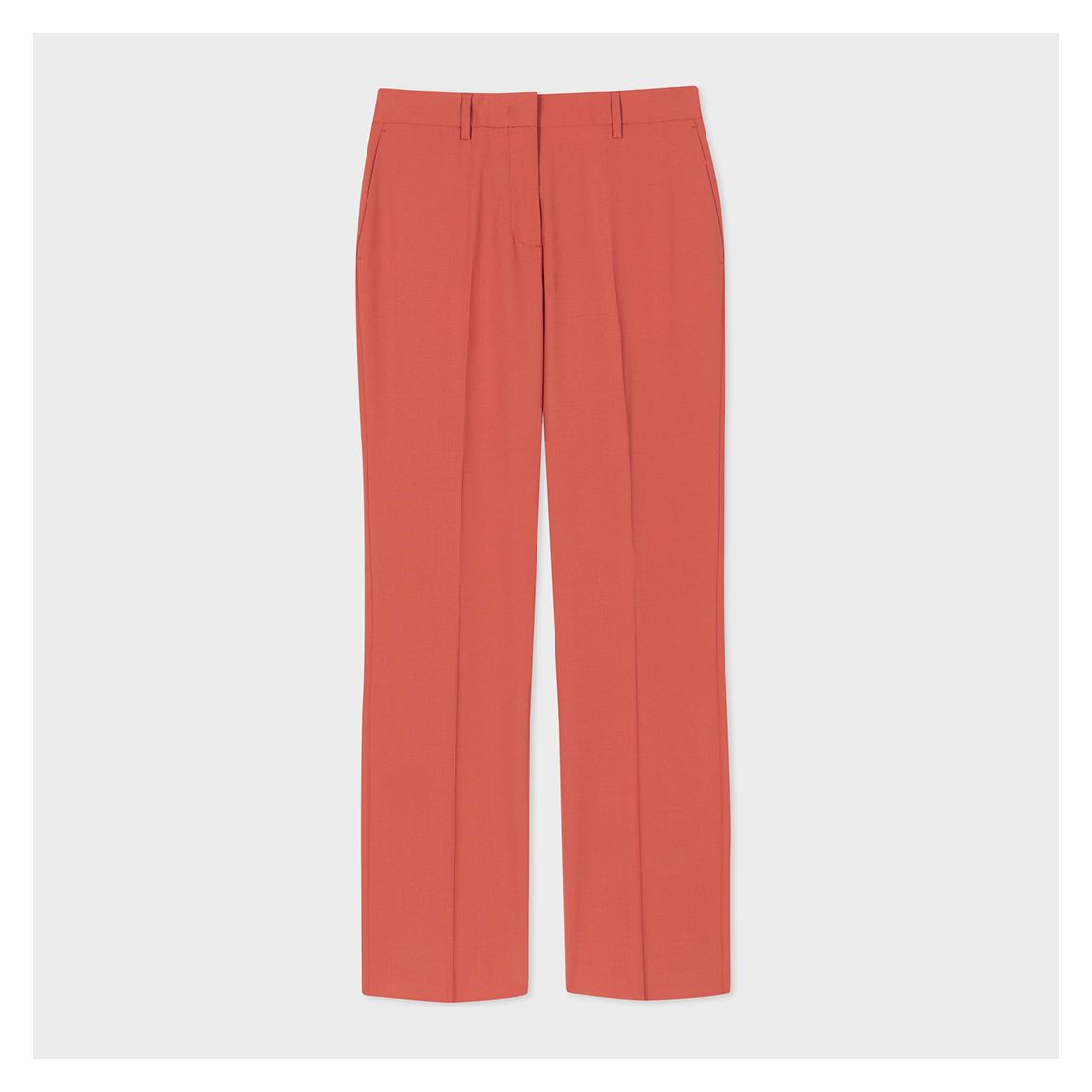 Salmon Tailored Stretch Wool Chinos main product photo