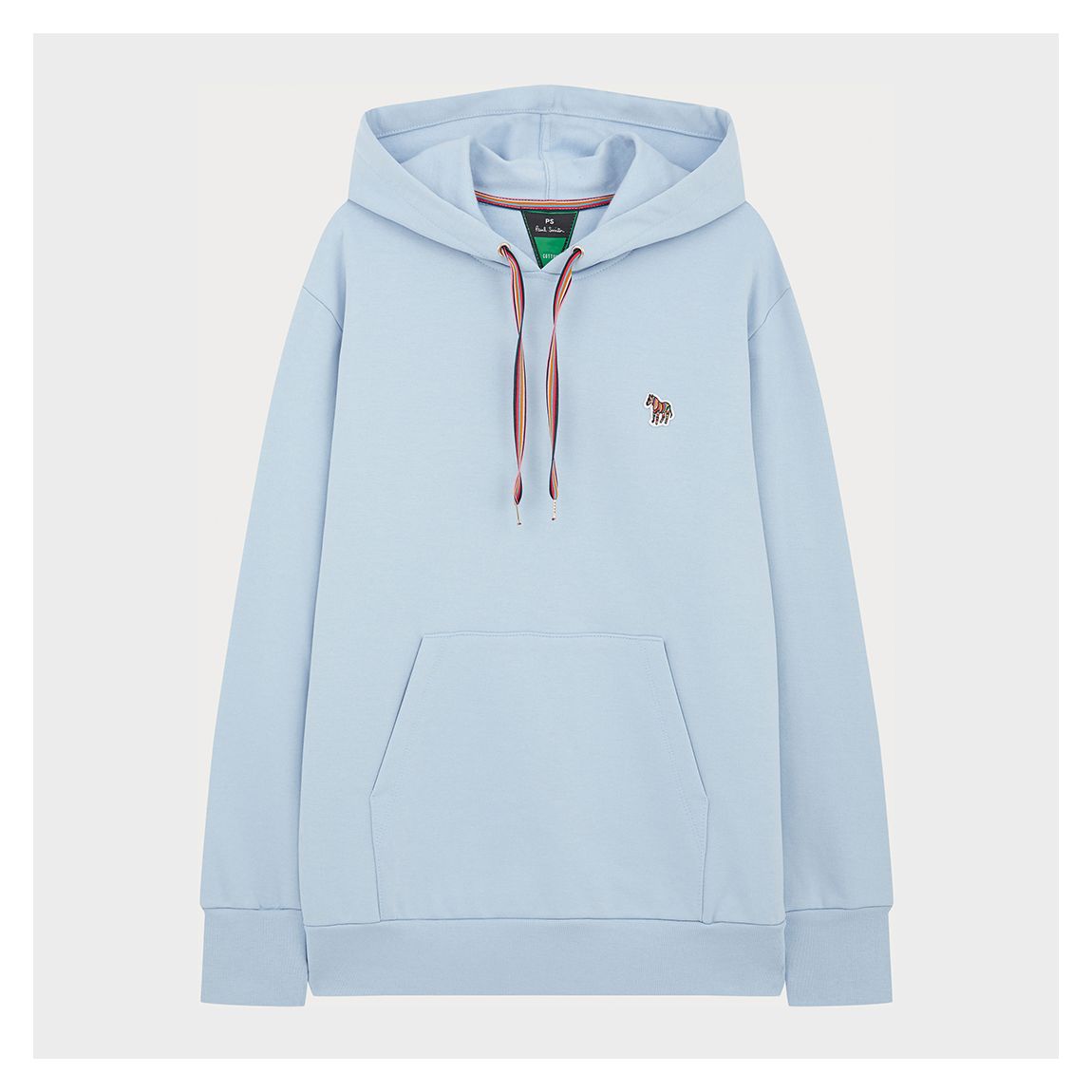 Powder Blue Drawstring Hoodie main product photo
