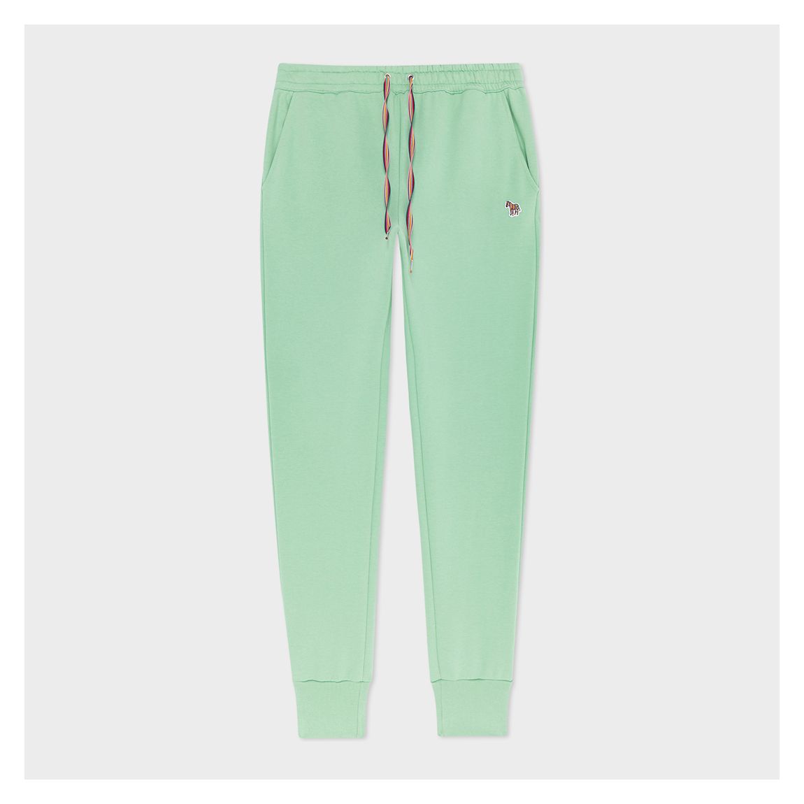 Mint Drawstring Waist Joggers main product photo