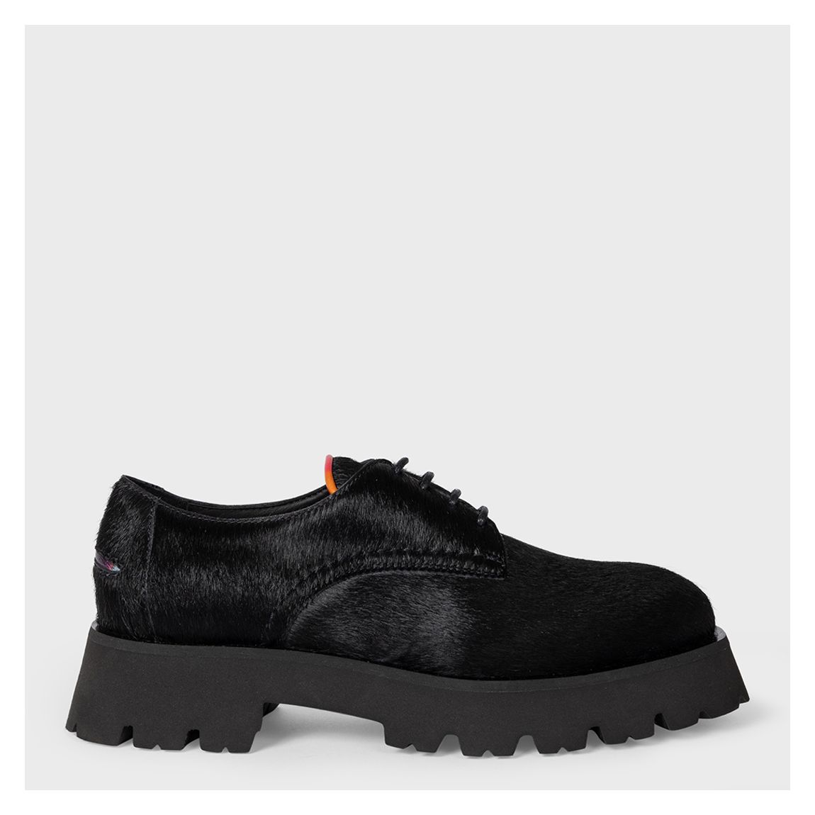 Black Chunky Track Sole Brogues main product photo