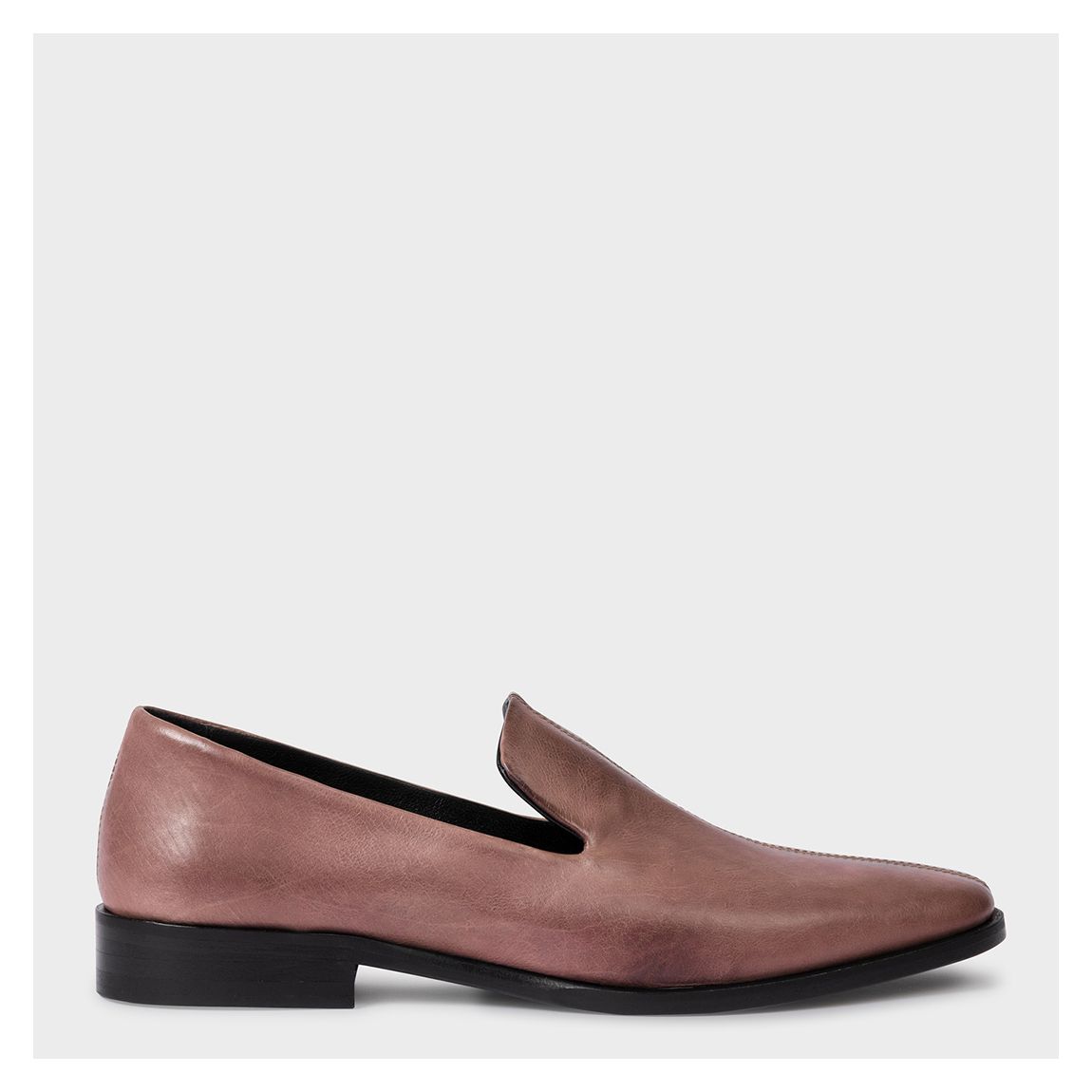 Mauve Flat Heel Loafers main product photo