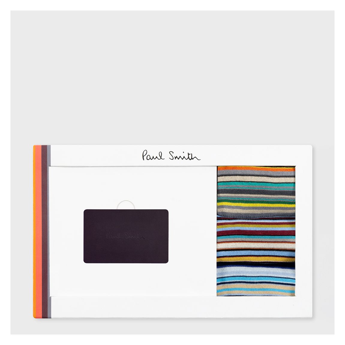 Multi Stripe 3-Pack Sock Gift Set main product photo